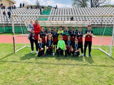 Grupa 2008 de la Şcoala de fotbal Junior Galaţi, vicecampioană în Bulgaria