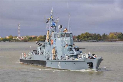 Trageri de artilerie pe Dunăre: Nave militare fluviale, în instrucţie