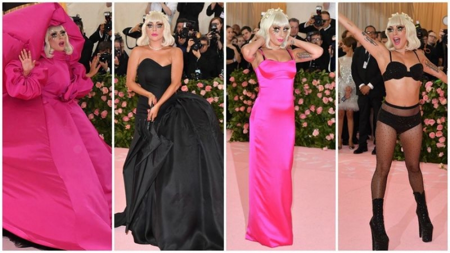 Lady Gaga, extravaganţă sub privirile tuturor la Met Gala