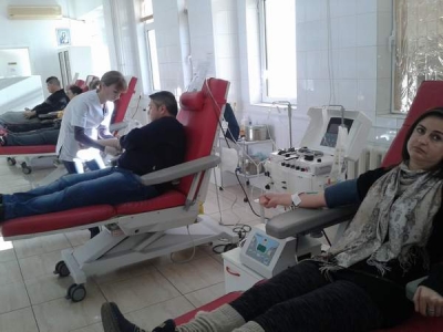 Capacitatea Centrului Regional de Transfuzii Galaţi, depăşită de numărul donatorilor