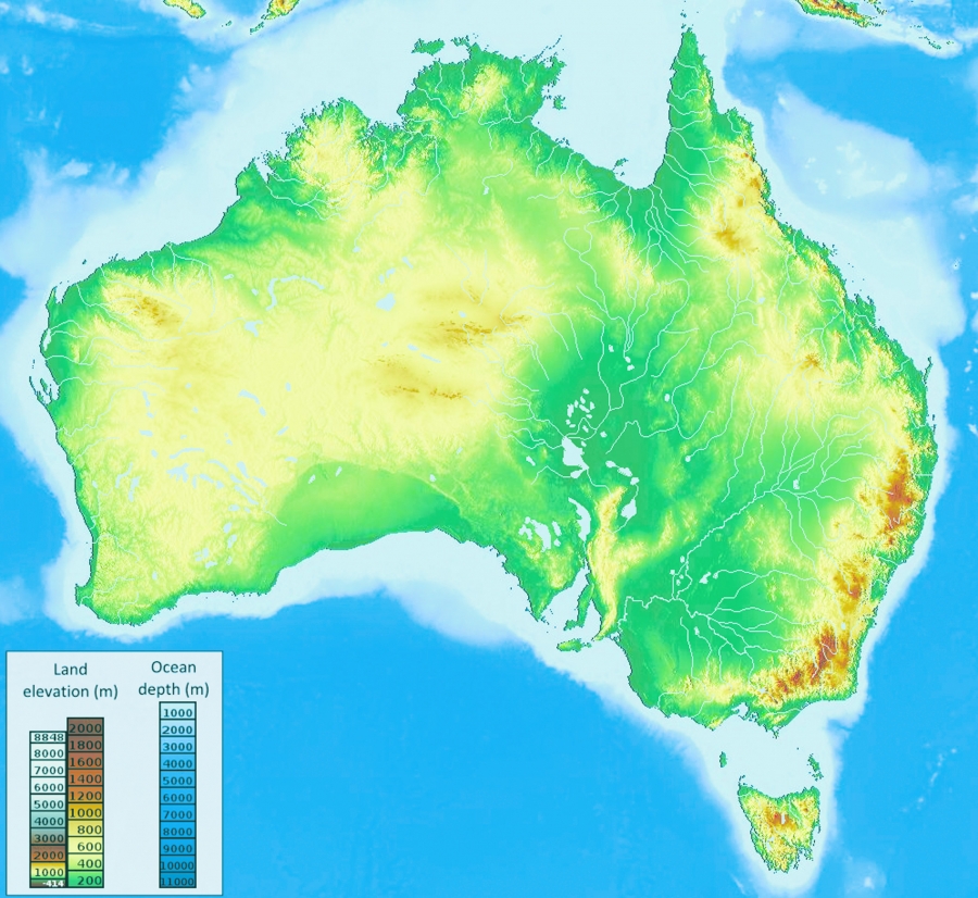 Australia îşi schimbă din nou coordonatele, ca să ţină pasul cu mişcarea plăcilor tectonice