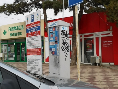 Tarif majorat pentru parcările cu plată în Galaţi