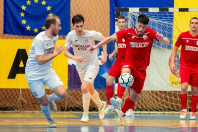 United a preluat conducerea în finala Ligii 1 la futsal