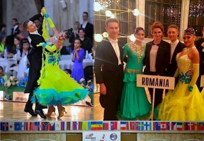 Perechea de la Fantezia, Raul Faliboga - Loredana Buţea, a fost stopată în semifinale la Mondiale