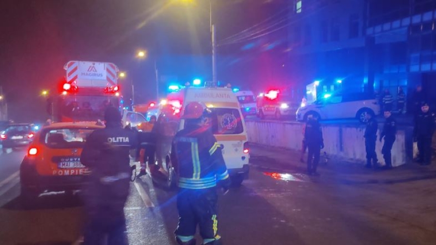 Incendiu la un spital din Cluj. A fost activat codul roșu