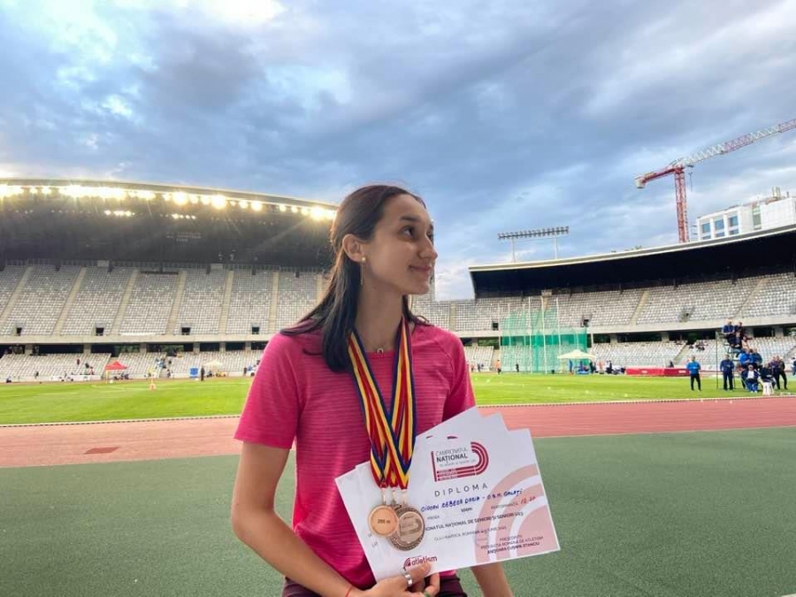 Junioara Rebeca Daria Ciocan a cucerit prima medalie la Naţionalele de senioare