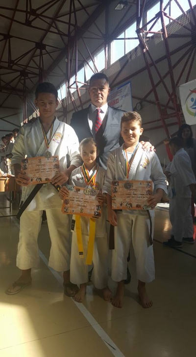 Copiii de la Meikyo au adus Cupa României la Galaţi; medalii şi pentru Kodo şi Karate Club