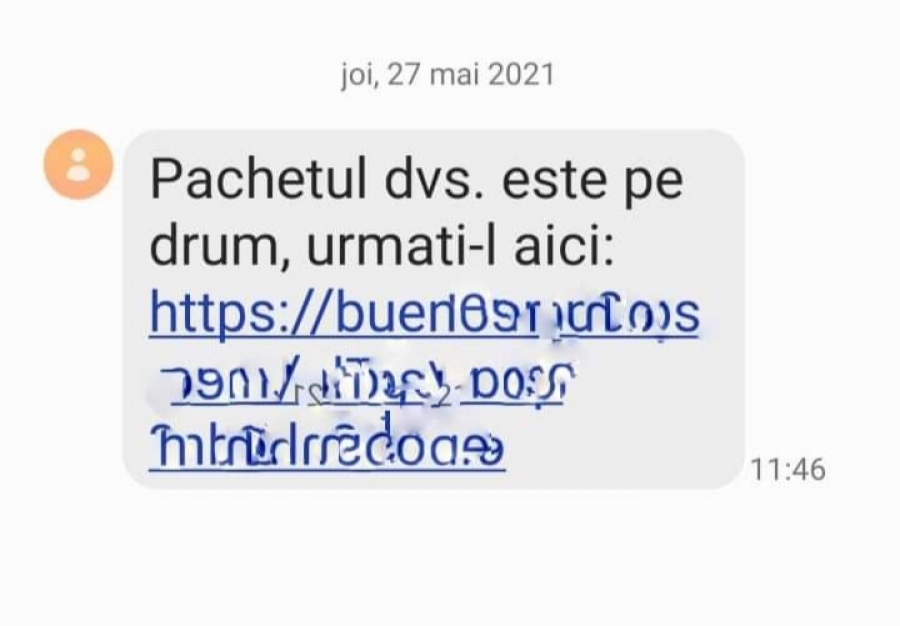 Poliția Română avertizează: Nu accesați link-uri primite prin SMS, din surse necunoscute!