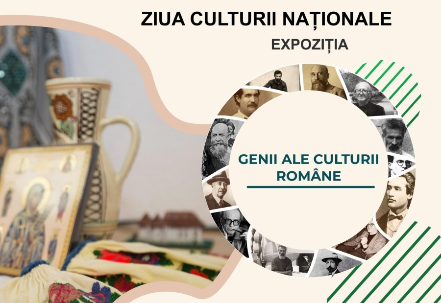 „Genii ale culturii române”, la Muzeul de Istorie Tecuci