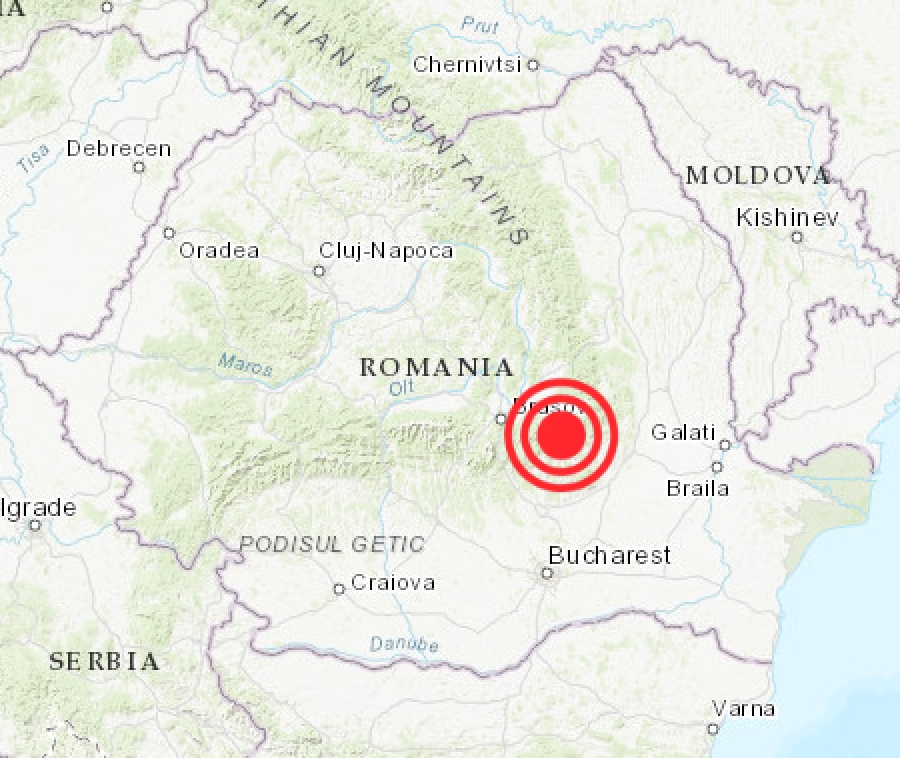 Cutremur de 4.2 grade, în România