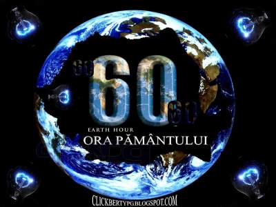 Sâmbătă seara sunteţi invitaţi să stingeţi luminile pentru o oră