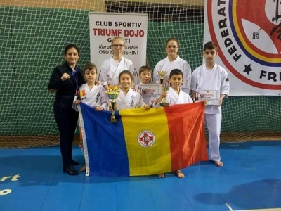 10 medalii pentru Triumf Dojo la Cupa Ştefan cel Mare