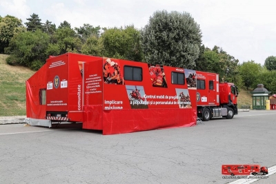 Caravana SMURD “Fii pregătit!” poposeşte la Galaţi