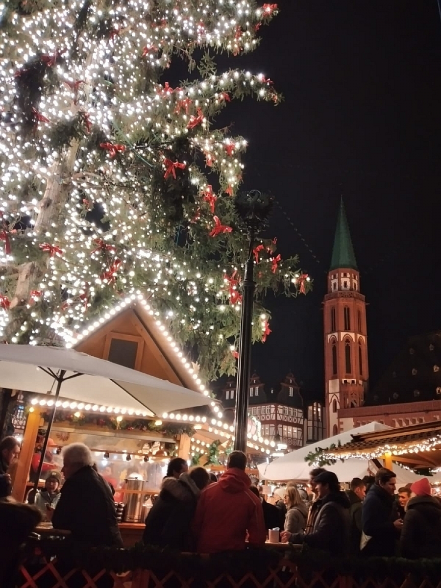 Un gălăţean la Târgul de Crăciun de la Frankfurt (FOTO)