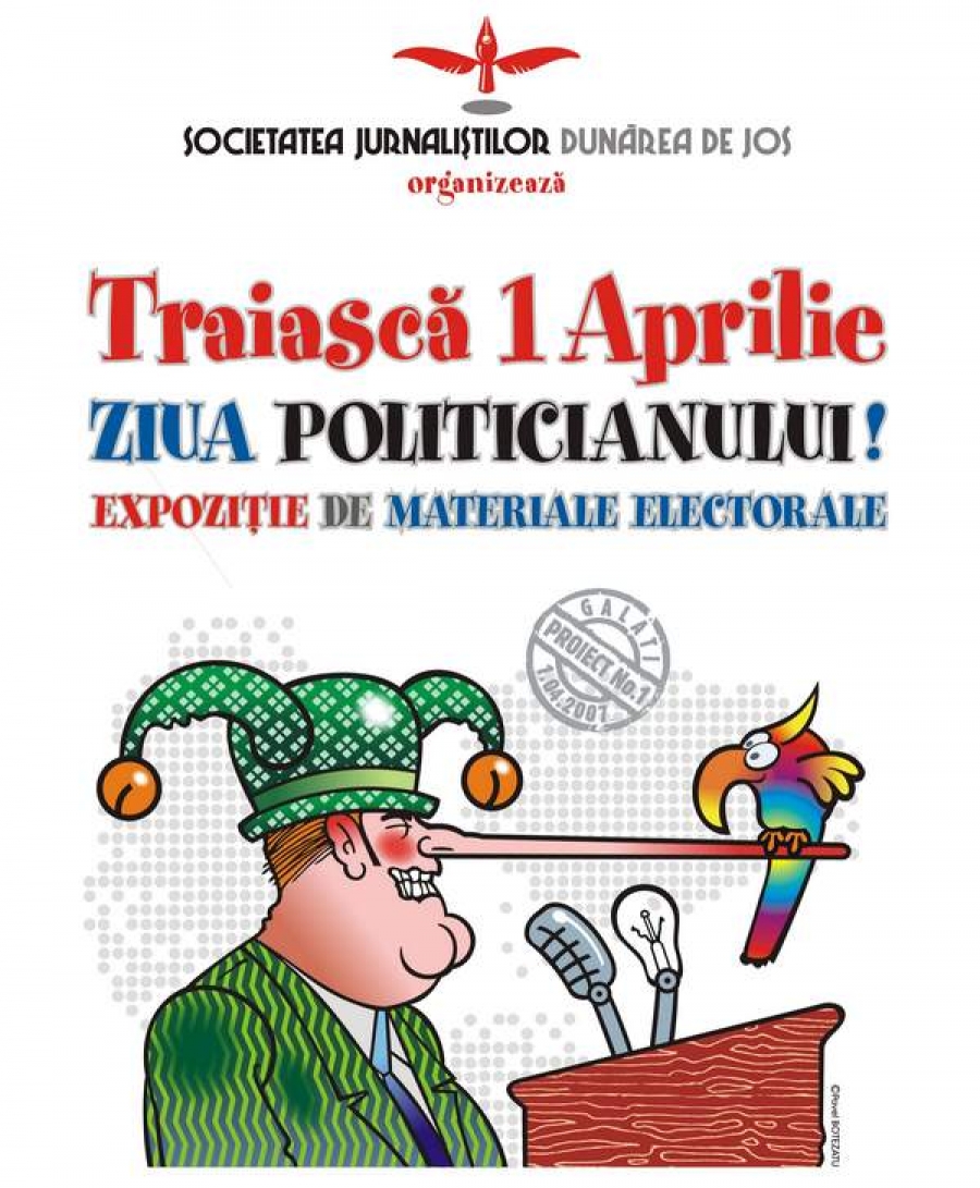 La Galaţi, 1 Aprilie e Ziua Politicianului