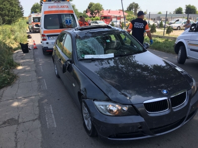 Un biciclist englez accidentat la Tulcea, în Terapie Intensivă la Galaţi