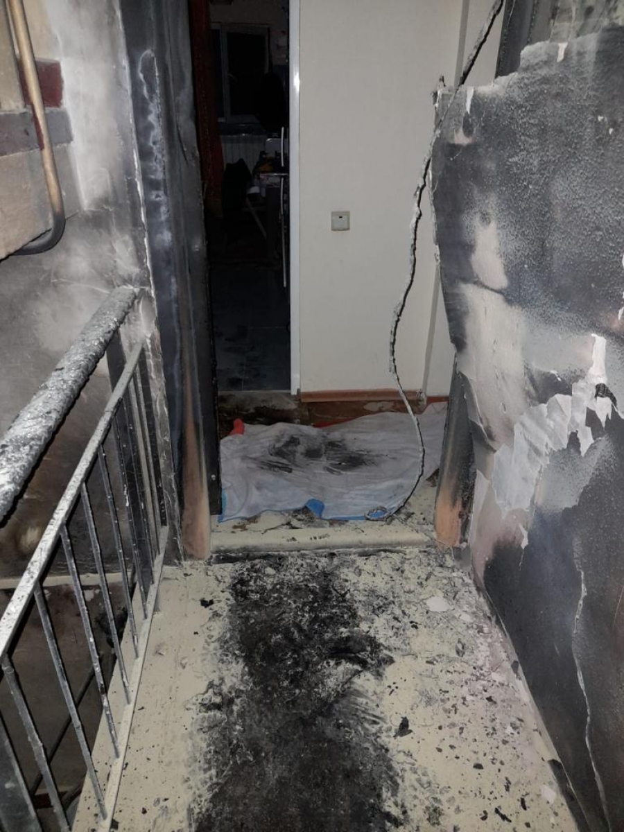Incendiatorul în serie din Galaţi, arestat preventiv (FOTO)