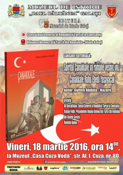 „Spiritul Çanakkale va rămâne veşnic viu”