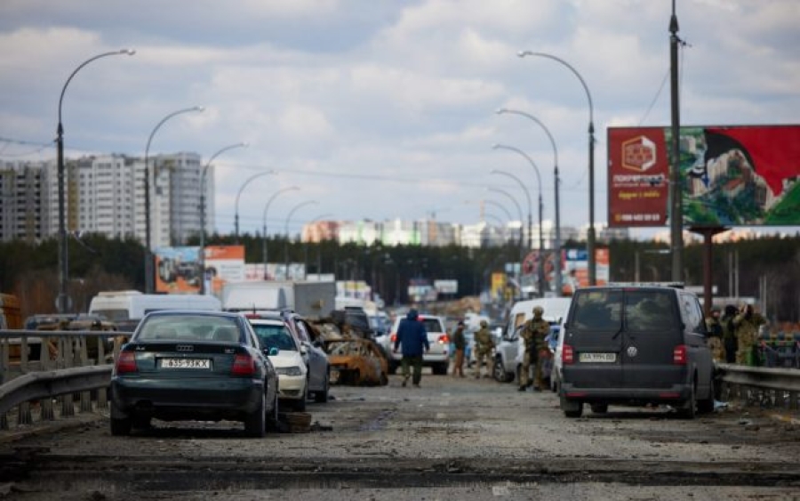 Maşina în care se afla Volodimir Zelenski, implicată într-un accident rutier în Kiev