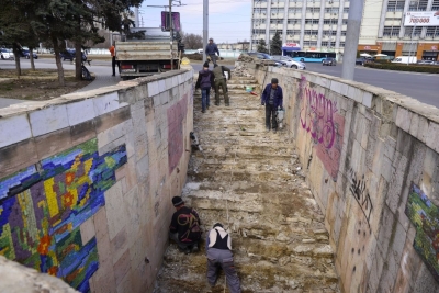 Pasaj subteran din Chişinău reabilitat cu fonduri de la Municipiul Galaţi