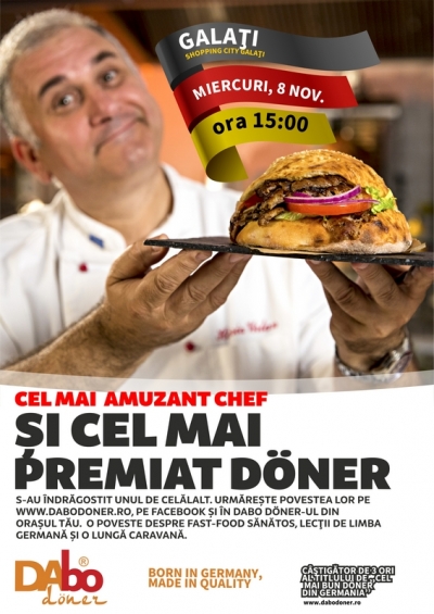 Cel mai amuzant Chef vine la Galaţi