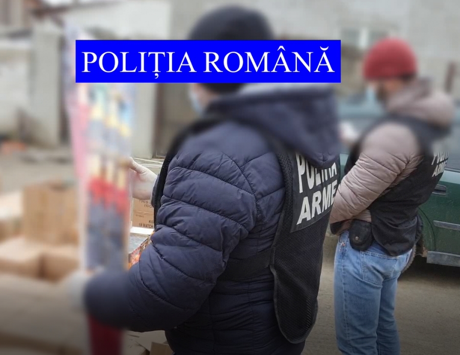 Articole pirotehnice indisponibilizate de poliţiştii gălăţeni (VIDEO)