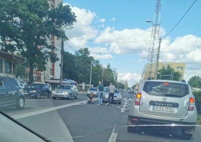 Accident pe trecerea de pietoni, pe str. Portului