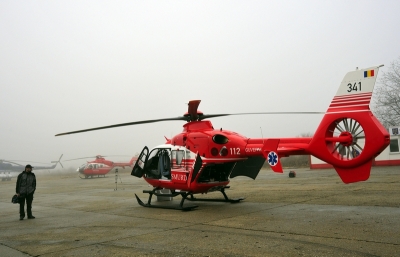 Hangarul pentru elicopterul SMURD va fi gata în primăvară