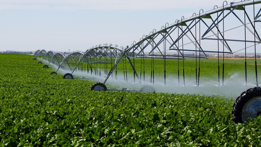 Peste un milion de hectare de teren agricol, irigate în 2020