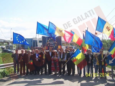 Eliminarea "vizelor de UE" pentru moldoveni, marcată şi în vama Oancea, din Galaţi