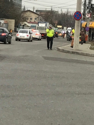 Ambuteiaje şi haos în Bariera Traian