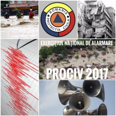 Miercurea sirenelor! Exerciţiile de protecţie civilă continuă în judeţul Galaţi