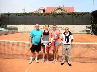 Patricia Ţig a cucerit a treia ediţie a Galaţi Trophy la tenis