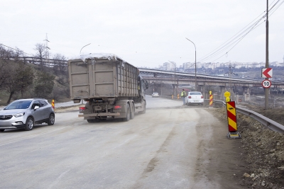 Trafic reluat în zona Tirighina, dar cu restricţii de viteză