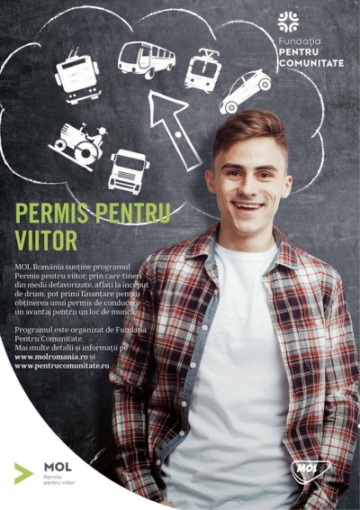 Ultima săptămână de înscrieri în programul "Permis pentru viitor"