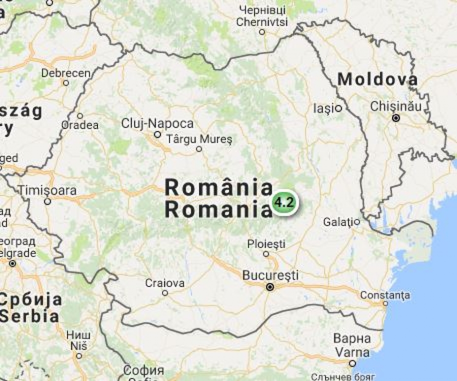 Seism de 4,2 grade în zona seismică Vrancea