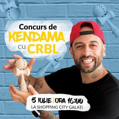 Concurs şi un show inedit de Kendama cu CRBL