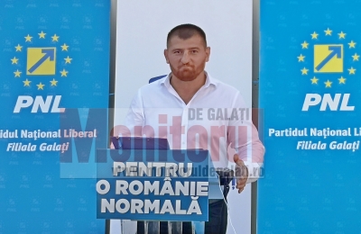 Luptătorul K1, Cătălin Moroşanu, va fi primul pe lista consilierilor judeţeni ai PNL Galaţi