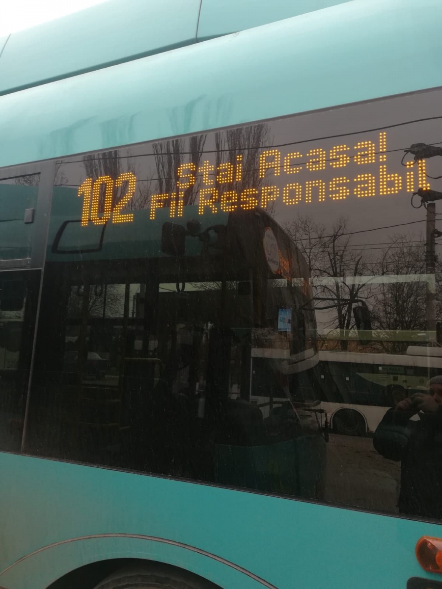 Troleibuzele care asigură traseele 102 şi 104 vor fi înlocuite de autobuze
