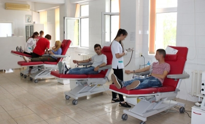 Campania „Donează sânge, salvează o viaţă!“