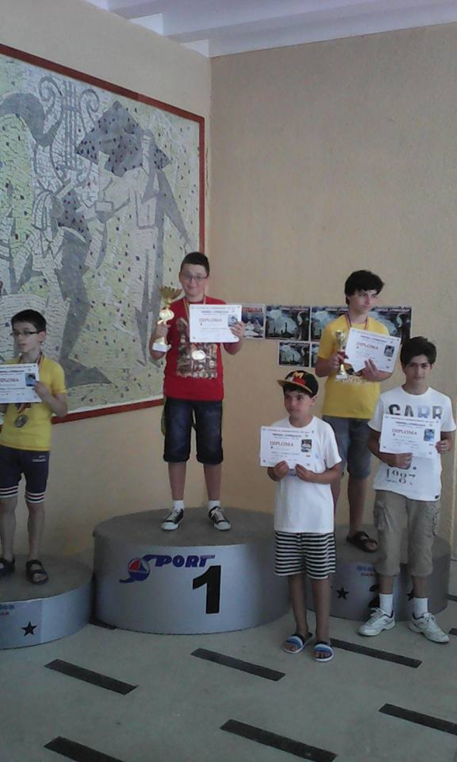 O salbă de cinci medalii la Trofeul Litoralului