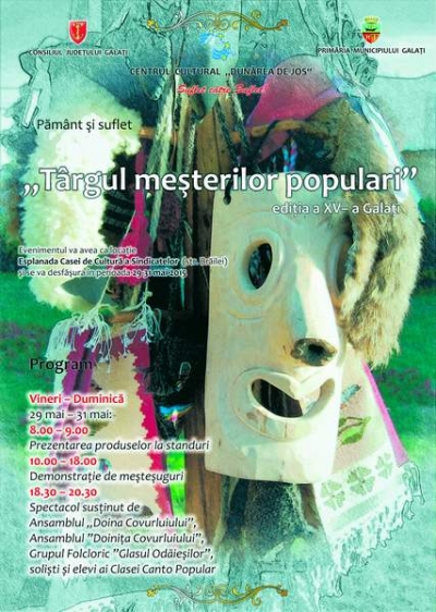 Târg al meşterilor populari, în weekend