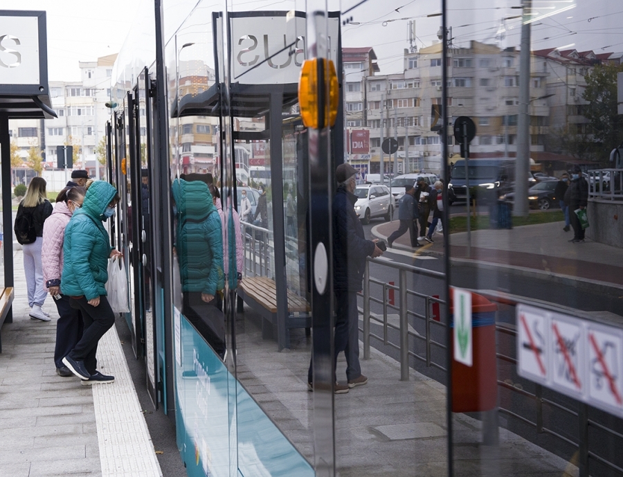 Galaţi: Se reia circulaţia tramvaielor pe traseul 44
