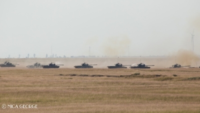 Tancuri, tunuri, avioane şi 500 de militari în poligonul din Smârdan