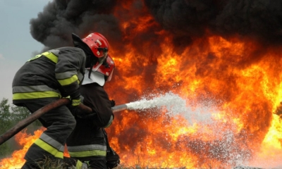 Incendii pe bandă rulantă în judeţul Galaţi