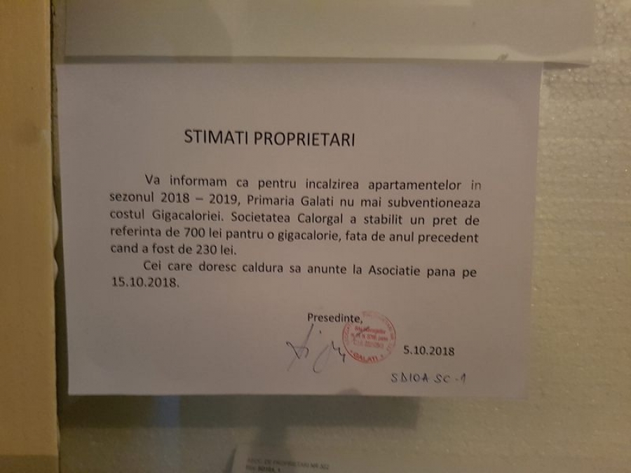 Asociaţiile de locatari reaprind scandalul încălzirii centralizate