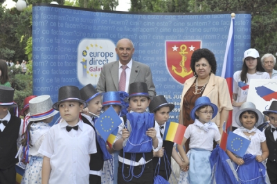 Ziua Europei, serbată de preşcolarii gălăţeni