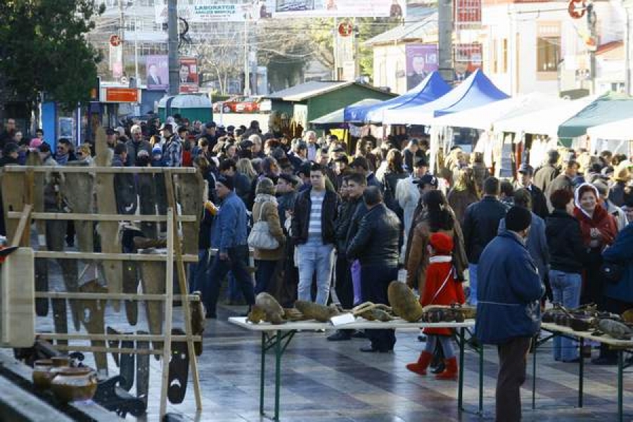 Meşterii de la târg, magnet pentru gălăţeni