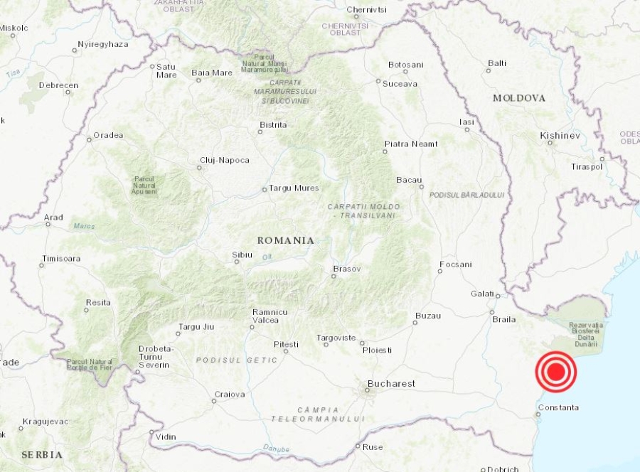Cutremur de suprafaţă în Dobrogea, Constanţa