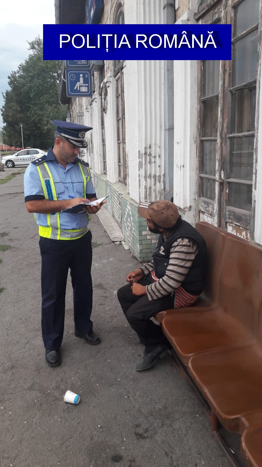 Acţiune de amploare a poliţiştilor gălăţeni în staţiile CFR din judeţ (FOTO)